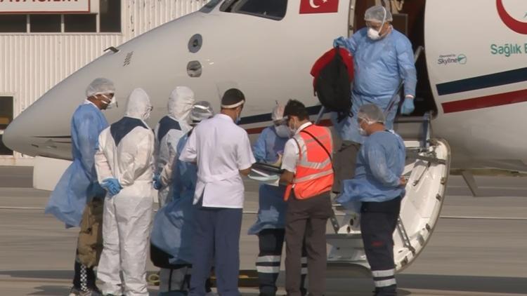 Kırgızistanda koronavirüse yakalanan 4 vatandaş, Türkiyeye getirildi