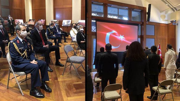 Türkiyenin Washington Büyükelçiliğinde 15 Temmuz anıldı