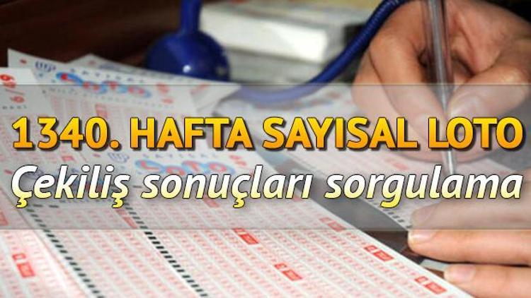 1340. hafta Sayısal Loto  çekiliş sonuçları: Büyük ikramiye haftaya devretti -  MPİ 15 Temmuz 2020 Sayısal Loto sorgulama