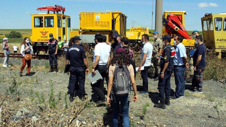 Çorludaki 25 kişinin öldüğü tren kazasında olay yerinde keşif yapıldı