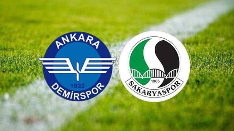 Ankara Demirspor Sakaryaspor maçı ne zaman, saat kaçta ve hangi kanalda