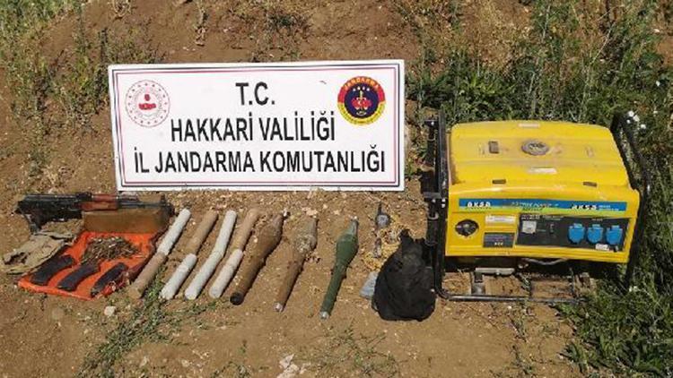 Hakkaride Yıldırım-2 Cilo operasyonunda terör örgütüne ait sığınak bulundu