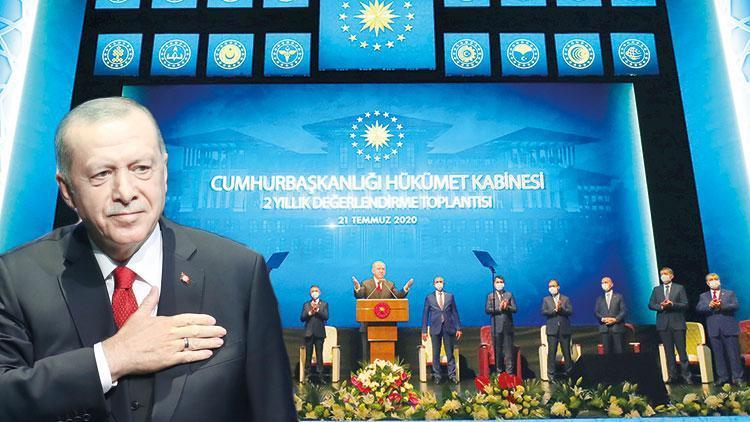 Erdoğan yeni sistemin iki yılını anlattı: Reform, icraat ve değişimle yola devam