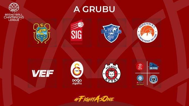 Galatasarayın FIBA Şampiyonlar Ligi fikstürü açıklandı