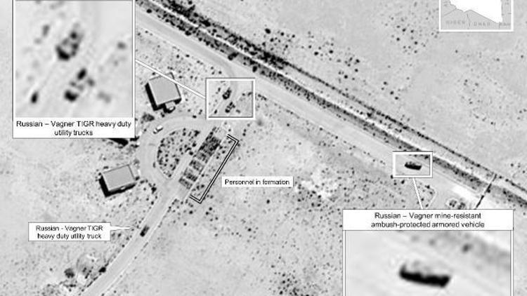 Son dakika... Rusyanın Libyadaki askeri ekipmanları görüntülendi