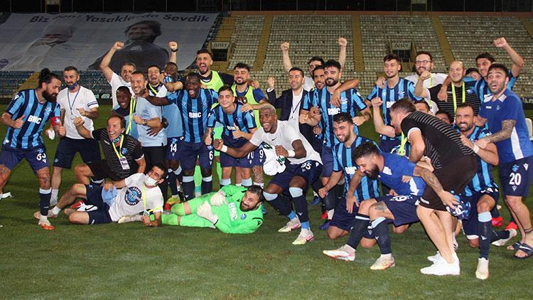 Adana Demirsporun TFF 1. Lig play-off finaline yükselmesi kentte kutlanıyor