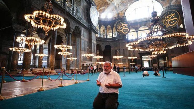 Almanya’daki Ayasofya Camisi’ni açan gurbetçinin Ayasofya-i Kebir Cami-i Şerifi mutluluğu