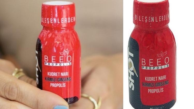 BEE’O'dan yeni ürün: Kudret narı kırmızı ginseng propolis shot