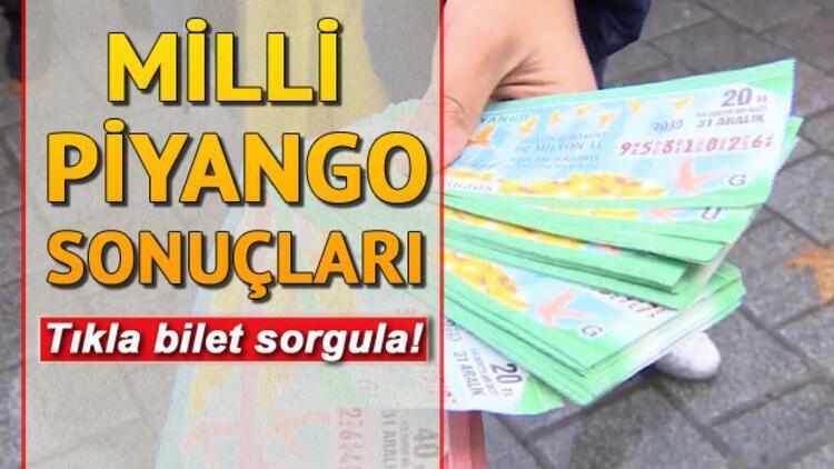 Milli Piyango çekiliş sonuçları ve sıralı tam liste  29 Temmuz 2020 - MPİ bilet sonucu sorgulama ekranı