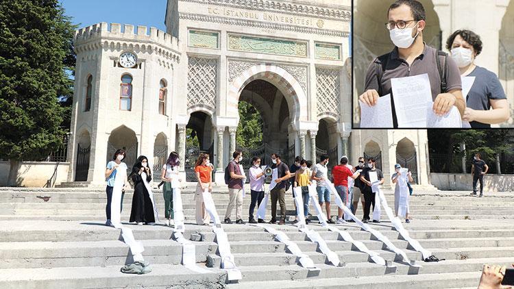 Hukuk öğrencilerinden ‘zor sınav protestosu