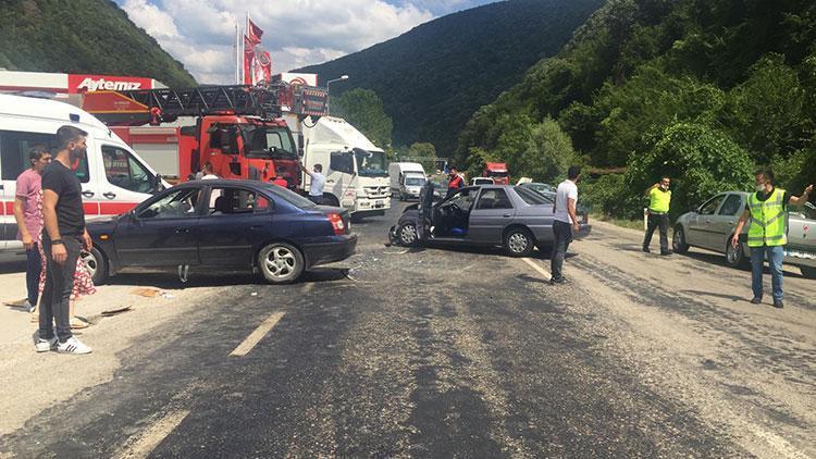 Karabükteki trafik kazası: 7 kişi yaralandı
