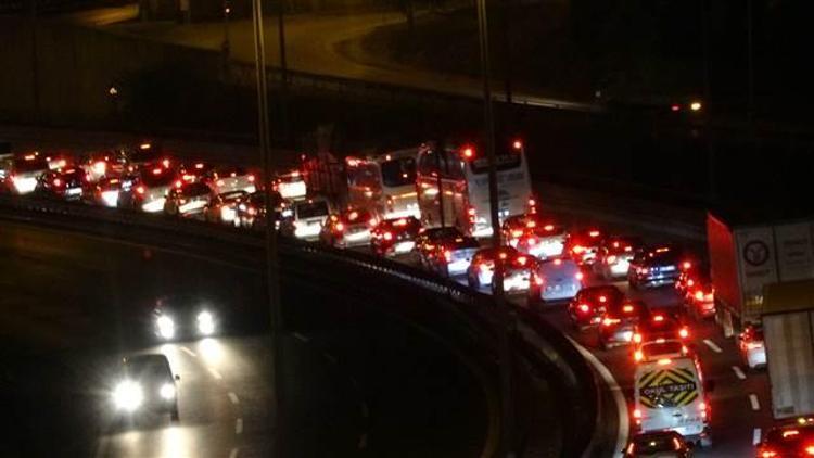 TEMde bayram trafiği Yoğunluk arttı