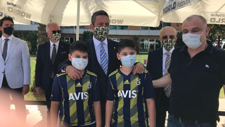 Fenerbahçede bayramlaşma töreni yapıldı