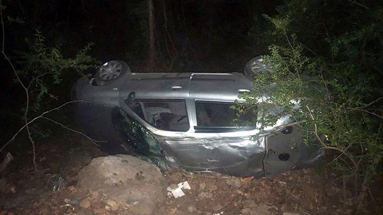 Antalyada feci kaza 1 ölü, 4 yaralı