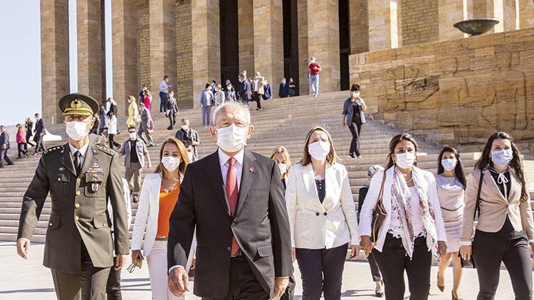 CHP Genel Başkanı Kılıçdaroğlu parti yöneticileriyle Anıtkabir’deydi: ‘Bizi parçalamak isteyecekler’