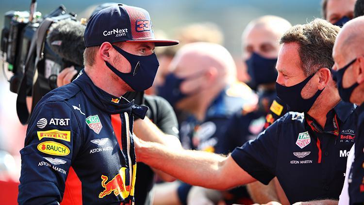 Formula 1 Büyük Britanya Grand Prixsinde zafer Max Verstappenin