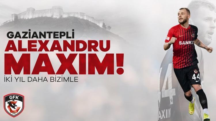 Gaziantep FK Alexandru Maximi açıkladı