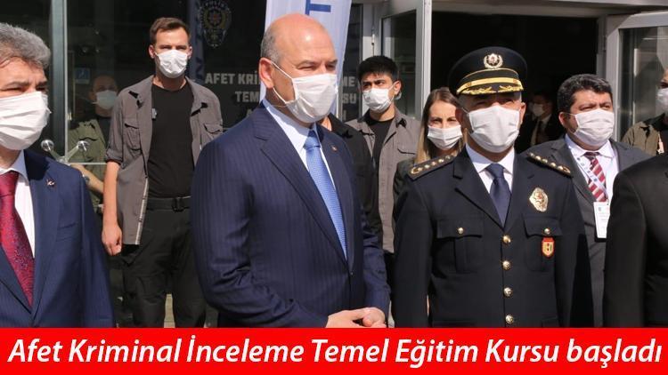 Son dakika haberi: Afet Kriminal İnceleme Temel Eğitim Kursu başladı