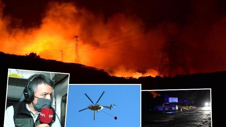 Son dakika haberi: İzmirde korkutan yangın Siteler boşaltıldı, müdahale başladı
