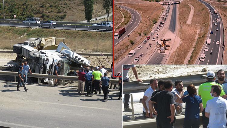 Son dakika haberi: Çekmeköyde feci kaza Şile istikameti trafiğe kapandı