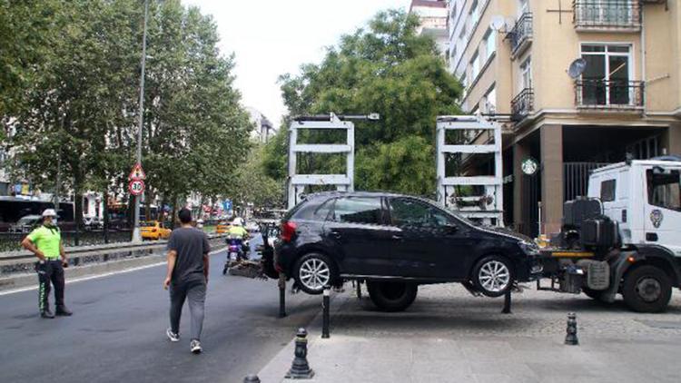 Şişlide park yasağını ihlal edenlere ceza yağdı