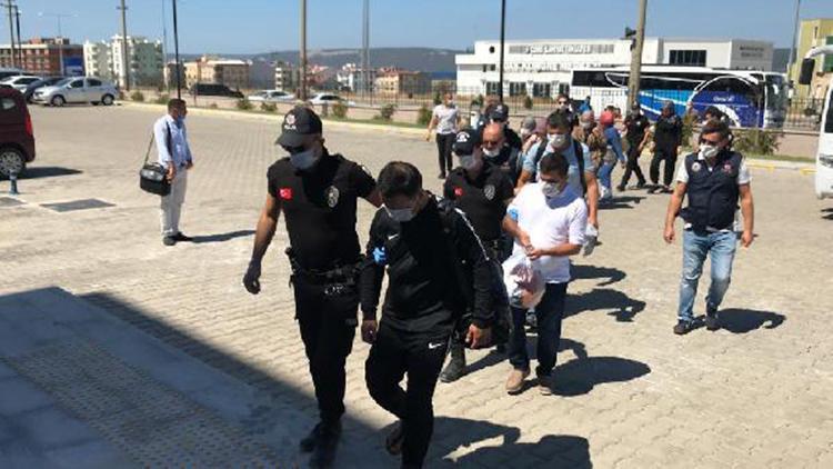 Yunanistana kaçmaya çalışırken yakalanan 13 FETÖ şüphelisi tutuklandı