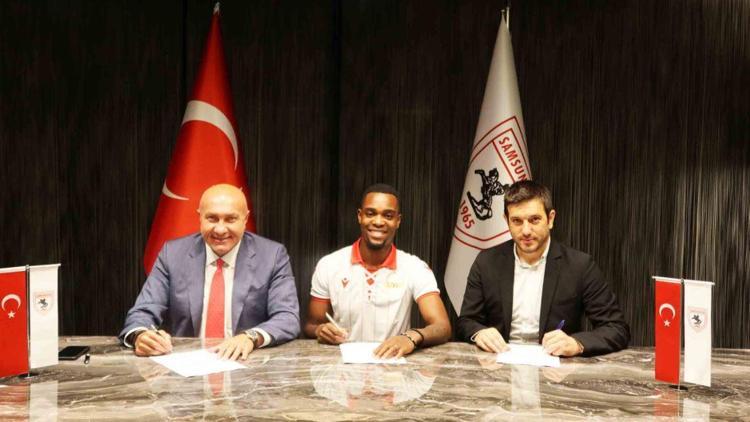 Samsunspor’da Plumain’den 3 yıllık imza