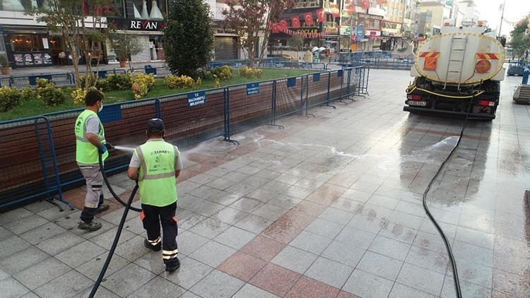 Sultanbeyli’de salgınla mücadele devam ediyor