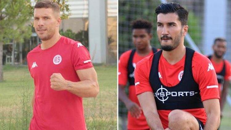 Nuri Şahin ile Lukas Podolski arasındaki buzlar eridi mi Transfer açıklandıktan sonra...