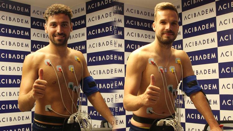 Fenerbahçede yeni transferler Sinan Gümüş ve Filip Novak sağlık kontrolünden geçti