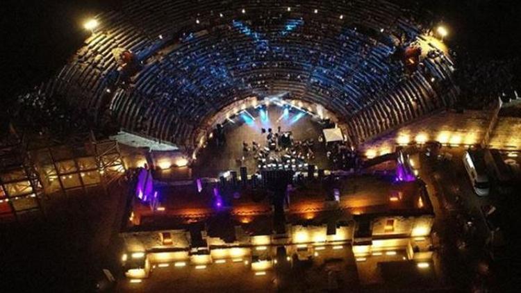 Patara Antik Kentinde restorasyon sonrası ilk konser