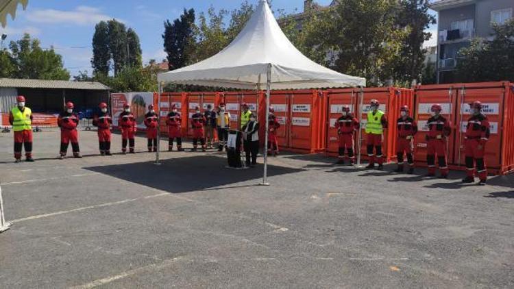 19 mahalleye 19 deprem konteyneri yerleştirildi