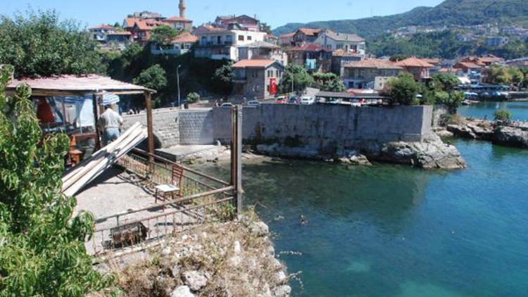 Amasra Kalesinde onarım ve bakım çalışmaları başladı