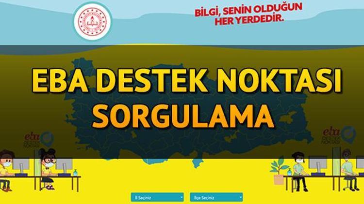 MEB EBA destek noktası sorgulama: EBA destek noktası nasıl öğrenilir