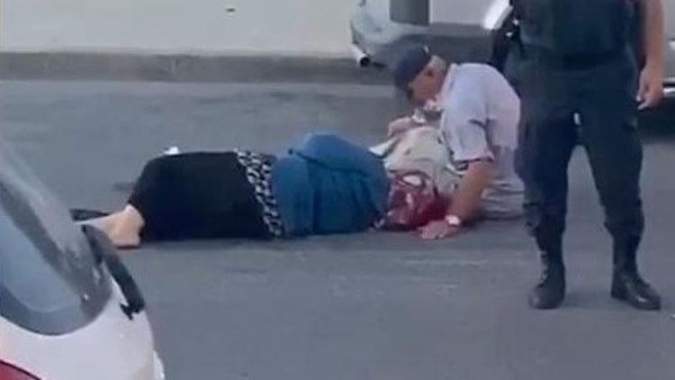 Arnavutköyde köpeğe çarpmamak kaza yapan yaşlı çift yaralandı