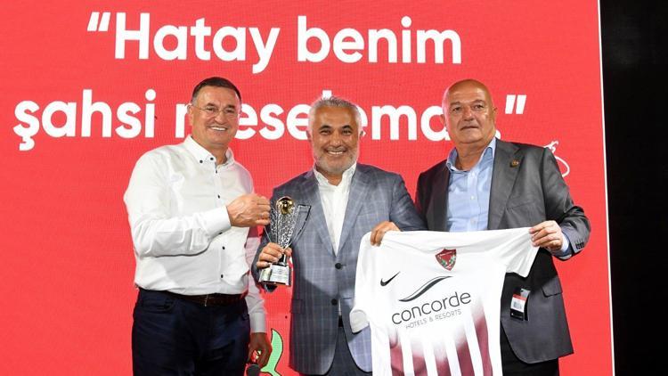 Hatayspor’a destek gecesi düzenlendi Amacımız Avrupaya açılmak...