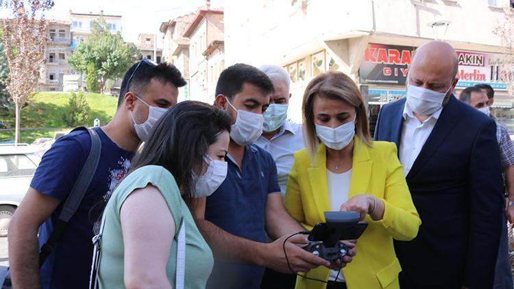 Nevşehir Valisi, koronavirüs denetiminde