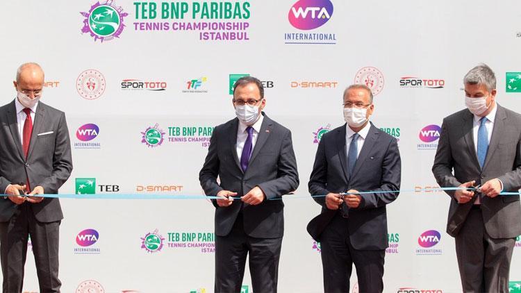 Türkiye Tenis Federasyonu İstanbul Tenis Merkezi açıldı