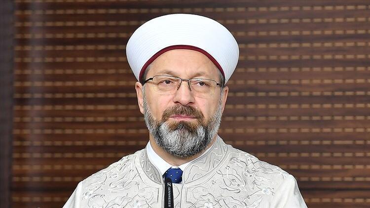 Diyanet İşleri Başkanı Erbaştan eşi tarafından öldürülen din görevlisi Güneşe ilişkin açıklama