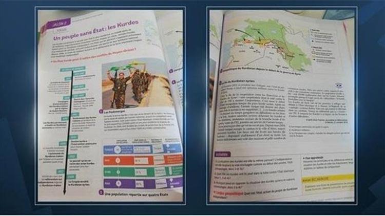 Fransada skandal Tarih kitabında terör örgütü YPG/PKK propagandası