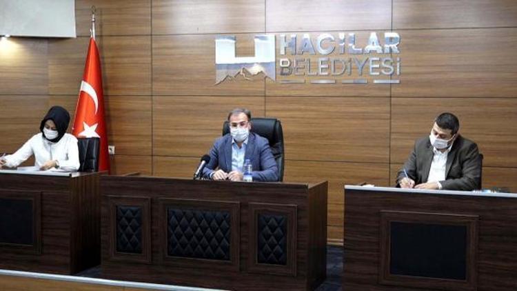 Hacılar Belediye Meclisi Eylül ayı toplantısı yapıldı