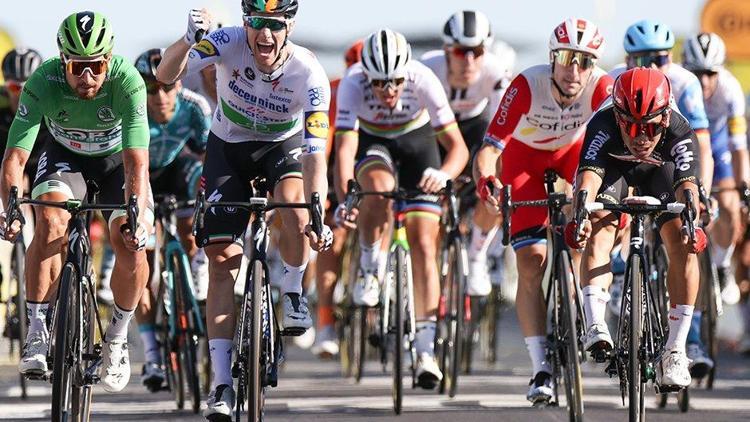 Fransa Bisiklet Turunun 10. etabını Sam Bennett kazandı