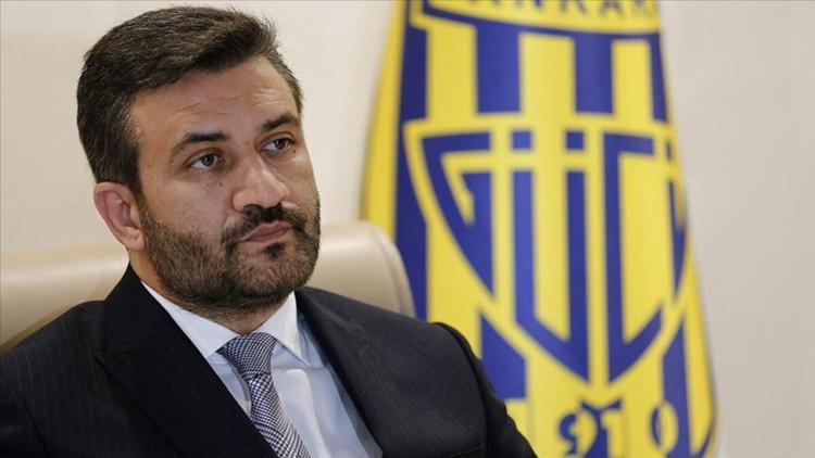 MKE Ankaragücü Kulübü Başkanı Fatih Mertten transfer yasağı açıklaması