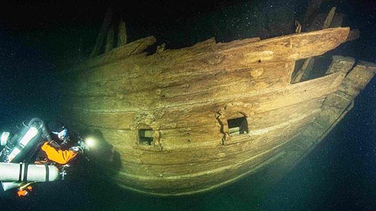 Baltık Denizi derinliklerinde 400 yıllık gemi keşfedildi