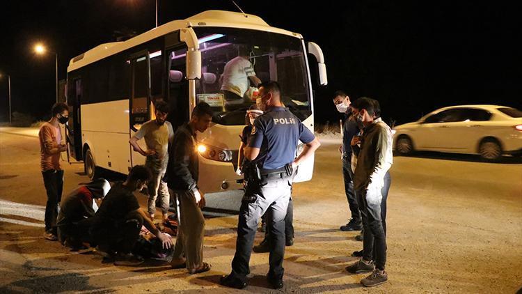 Edirnede 7 düzensiz göçmen yakalandı