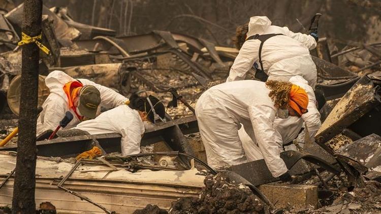 ABDde yangın felaketi büyüyor, çok sayıda can kaybından endişe ediliyor