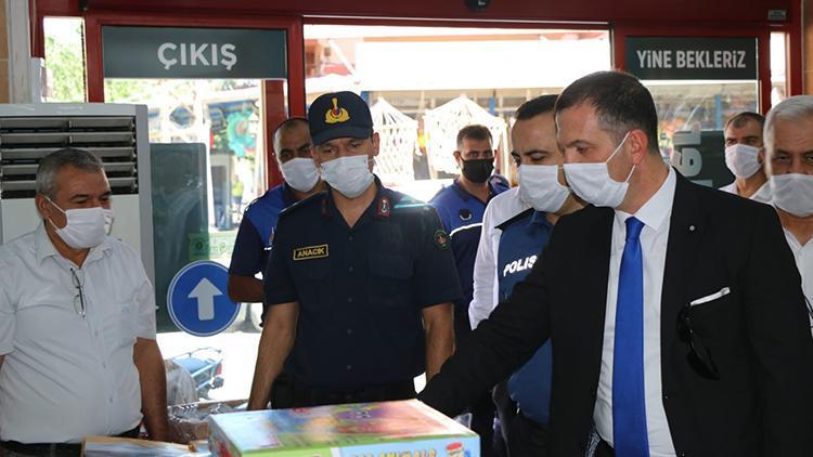 Kozanda maske takmayan 100 kişiye 90 bin TL para cezası