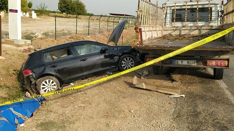 Adanada trafik kazası: 2 ölü, 4 yaralı