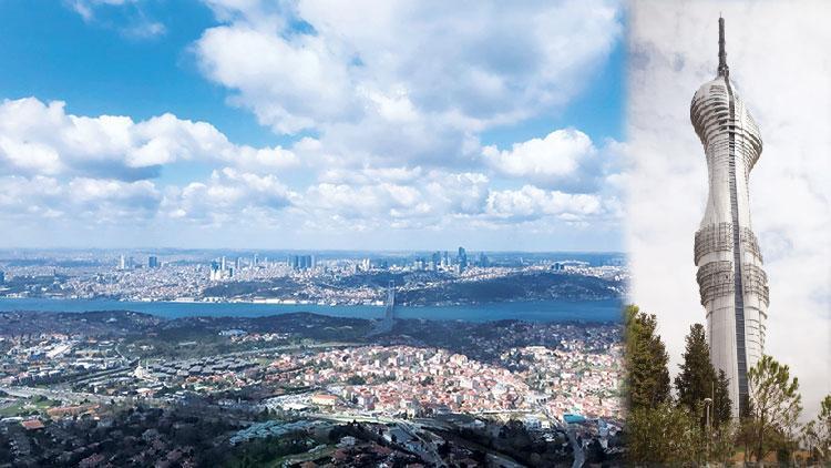 Çamlıca Tepesinin yeni manzarası Bursa’dan Karadeniz’e