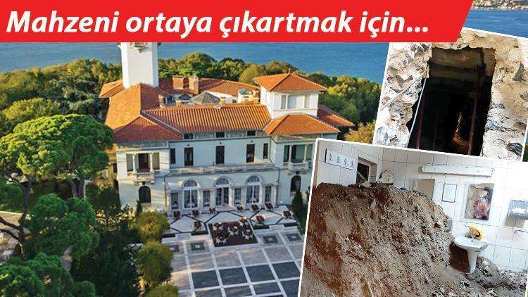 Hidiv Kasrı’nın altını oydular